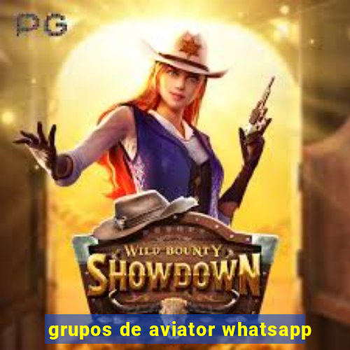 grupos de aviator whatsapp